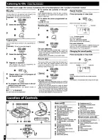 Предварительный просмотр 4 страницы Panasonic SL-SW899V Operating Instructions Manual