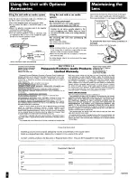 Предварительный просмотр 5 страницы Panasonic SL-SW899V Operating Instructions Manual