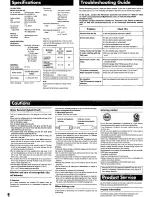 Preview for 8 page of Panasonic SL-SW899V Operating Instructions Manual