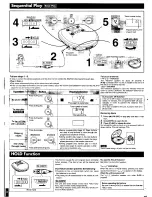 Preview for 3 page of Panasonic SL-SX220 Operating Instructions Manual