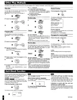 Preview for 4 page of Panasonic SL-SX220 Operating Instructions Manual