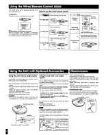 Preview for 5 page of Panasonic SL-SX220 Operating Instructions Manual