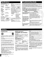 Preview for 8 page of Panasonic SL-SX276J Operating Instructions Manual