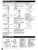 Preview for 4 page of Panasonic SL-SX279V Operating Instructions Manual