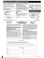 Preview for 5 page of Panasonic SL-SX279V Operating Instructions Manual