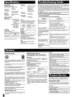 Preview for 8 page of Panasonic SL-SX279V Operating Instructions Manual