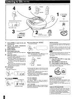 Предварительный просмотр 3 страницы Panasonic SL-SX289V Operating Instructions Manual