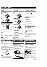 Preview for 4 page of Panasonic SL-SX290 Operating Instructions Manual