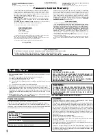 Предварительный просмотр 5 страницы Panasonic SL-SX291C Operating Instructions Manual