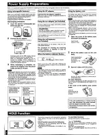 Preview for 2 page of Panasonic SL-SX300 Operating Instructions Manual