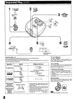 Preview for 3 page of Panasonic SL-SX300 Operating Instructions Manual