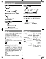 Preview for 4 page of Panasonic SL-SX320 Operating Instructions