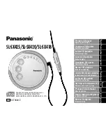 Panasonic SL-SX418 Operating Instructions Manual предпросмотр