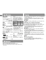 Preview for 8 page of Panasonic SL-SX428 Operating Instructions Manual