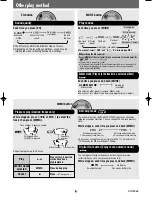 Preview for 6 page of Panasonic SL-SX450 Operating Instructions Manual