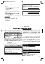 Preview for 3 page of Panasonic SL-SX451C Operating Instructions Manual
