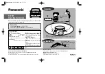 Preview for 1 page of Panasonic SL-SX451C Operating Instructions