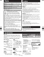 Preview for 2 page of Panasonic SL-SX475 Operating Instructions Manual