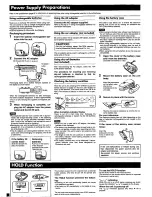 Предварительный просмотр 2 страницы Panasonic SL-SX500 Operating Instructions Manual