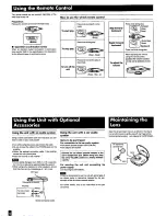 Предварительный просмотр 5 страницы Panasonic SL-SX500 Operating Instructions Manual