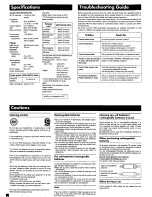 Предварительный просмотр 8 страницы Panasonic SL-SX500 Operating Instructions Manual