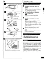 Предварительный просмотр 7 страницы Panasonic SLMC70 - COMPACT DISC CHANGER Operating Instructions Manual