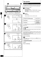 Предварительный просмотр 8 страницы Panasonic SLMC70 - COMPACT DISC CHANGER Operating Instructions Manual