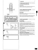 Предварительный просмотр 15 страницы Panasonic SLMC70 - COMPACT DISC CHANGER Operating Instructions Manual