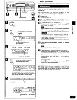 Предварительный просмотр 7 страницы Panasonic SLPD10 - COMPACT DISC CHANGER Operating Manual