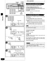 Предварительный просмотр 8 страницы Panasonic SLPD10 - COMPACT DISC CHANGER Operating Manual