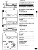 Предварительный просмотр 9 страницы Panasonic SLPD10 - COMPACT DISC CHANGER Operating Manual