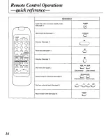 Preview for 16 page of Panasonic SLPG480A - COMPACT DISC PLAYER Operating Manual