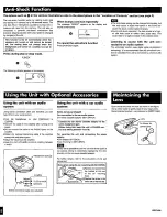 Предварительный просмотр 5 страницы Panasonic SLPH270 - PORT. CD PLAYER Operating Instructions Manual