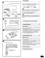 Preview for 5 page of Panasonic SLPS770D - COMPACT DISC PLAYER Operating Instructions Manual