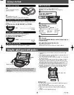 Preview for 8 page of Panasonic SLSK574V - PORTABLE CD PLAYER Operating Instructions Manual