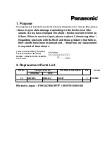 Preview for 54 page of Panasonic SLSW850 - PORT. CD PLAYER Service Manual