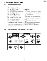 Предварительный просмотр 3 страницы Panasonic SLSX510 - PORT. CD PLAYER Service Manual