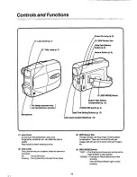 Preview for 14 page of Panasonic Snapcorder NV-CS1A Operating Instructions Manual