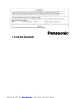 Предварительный просмотр 3 страницы Panasonic Sonic Steamer NE-3280 Service Manual