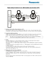 Preview for 1 page of Panasonic sounder base 3379 Instructions