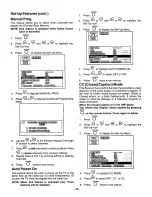 Preview for 18 page of Panasonic SP-2719UV User Manual