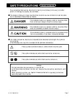 Preview for 7 page of Panasonic SP22P Operating Instructions Manual