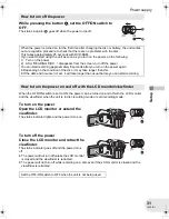 Preview for 31 page of Panasonic Spanish) Operating Instructions Manual