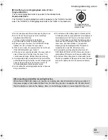 Preview for 33 page of Panasonic Spanish) Operating Instructions Manual