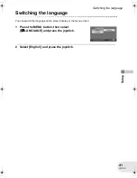 Preview for 41 page of Panasonic Spanish) Operating Instructions Manual