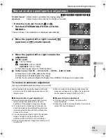 Preview for 75 page of Panasonic Spanish) Operating Instructions Manual