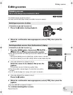 Preview for 81 page of Panasonic Spanish) Operating Instructions Manual