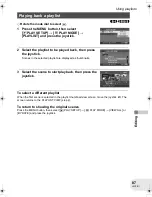 Preview for 87 page of Panasonic Spanish) Operating Instructions Manual