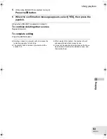 Preview for 93 page of Panasonic Spanish) Operating Instructions Manual