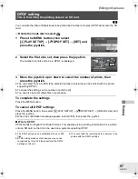 Preview for 97 page of Panasonic Spanish) Operating Instructions Manual